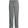 Lands’ End Men’s Flannel Pajama Pants(Gray Heather Skiers)