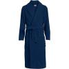 Lands’ End Men’s Fleece Robe(Deep Sea Navy)