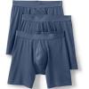 Lands’ End Men’s Flex Performance Boxer Brief 3 Pack(Nightfall Blue)