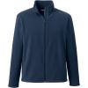 Lands’ End Men’s Full-Zip Mid-Weight Fleece Jacket(Classic Navy)