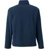 Lands’ End Men’s Full-Zip Mid-Weight Fleece Jacket(Classic Navy)