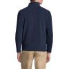 Lands’ End Men’s Full-Zip Mid-Weight Fleece Jacket(Classic Navy)