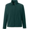 Lands’ End Men’s Full-Zip Mid-Weight Fleece Jacket(Evergreen)