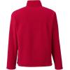 Lands’ End Men’s Full-Zip Mid-Weight Fleece Jacket(Red)