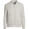 Lands’ End Men’s Insulated Sweater Jacket(Soft Putty)