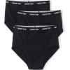Lands’ End Men’s Knit Briefs 3 Pack(Black)