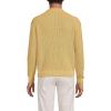 Lands’ End Men’s Long Sleeve Garment Dyed Sweater(Honey Gold)