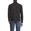 Lands’ End Men’s Long Sleeve Waffle Quarter Zip(Black Slate)