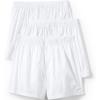Lands’ End Men’s Poplin Boxers (3-pack)(White)