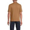 Lands’ End Men’s Premium American-Grown Supima Cotton Polo Shirt, Short Sleeve, Pocket – Big & Tall(Canyon Camel Heather)
