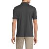 Lands’ End Men’s Premium American-Grown Supima Cotton Polo Shirt, Short Sleeve, Pocket – Big & Tall(Dark Charcoal Heather)