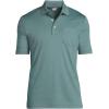 Lands’ End Men’s Premium American-Grown Supima Cotton Polo Shirt, Short Sleeve, Pocket – Big & Tall(Tourmaline)