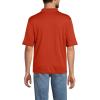 Lands’ End Men’s Short Sleeve American-Grown Supima Cotton Polo Shirt(Bourbon)