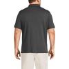 Lands’ End Men’s Short Sleeve American-Grown Supima Cotton Polo Shirt(Dark Charcoal Heather)