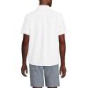 Lands’ End Men’s Short Sleeve Sail Rigger Shirt(White)