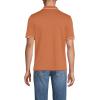 Lands’ End Men’s Short Sleeve Tipped Welt Pocket American-Grown Supima Cotton Polo(Copper Orange)