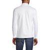 Lands’ End Men’s Super-T Cotton-Blend Mock Turtleneck Shirt(White)