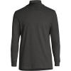 Lands’ End Men’s Super-T Cotton-Blend Turtleneck Shirt(Dark Charcoal Heather)