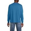 Lands’ End Men’s Super-T Long Sleeve T-Shirt(Blue Hyacinth)