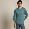 Lands’ End Men’s Super-T Long Sleeve T-Shirt(Tourmaline)