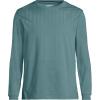 Lands’ End Men’s Super-T Long Sleeve T-Shirt(Tourmaline)