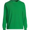 Lands’ End Men’s Super-T Long Sleeve T-Shirt(True Green)
