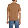 Lands’ End Men’s Super-T Short Sleeve T-Shirt with Pocket(Canyon Camel)