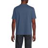 Lands’ End Men’s Super-T Short Sleeve T-Shirt with Pocket(Nightfall Blue)