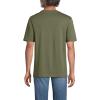 Lands’ End Men’s Super-T Short Sleeve T-Shirt with Pocket(River Stone Green)