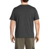 Lands’ End Men’s Super-T Short Sleeve T-Shirt(Dark Charcoal Heather)