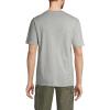 Lands’ End Men’s Super-T Short Sleeve V-Neck T-Shirt(Gray Heather)