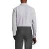 Lands’ End Men’s Tailored Fit No Iron Solid American-Grown Supima Cotton Pinpoint Buttondown Collar Dress Shirt(Ultimate Gray Check)