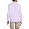 Lands’ End Men’s Traditional Fit Comfort-First Sail Rigger Oxford Shirt(Lilac Petal)