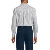 Lands’ End Men’s Traditional Fit Solid No Iron American-Grown Supima Pinpoint Buttondown Collar Dress Shirt(Mineral Ash Multi Check)
