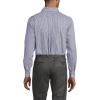 Lands’ End Men’s Traditional Fit Solid No Iron American-Grown Supima Pinpoint Buttondown Collar Dress Shirt(Rich Sapphire Check)