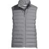 Lands’ End Men’s Wanderweight Ultralight Packable Down Vest(Mica Heather)