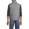 Lands’ End Men’s Wanderweight Ultralight Packable Down Vest(Mica Heather)