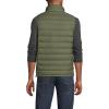 Lands’ End Men’s Wanderweight Ultralight Packable Down Vest(River Stone Green)