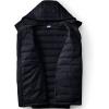 Lands’ End Men’s Wanderweight Ultralight Packable Hooded Down Jacket(Black)