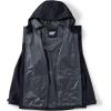 Lands’ End Men’s Waterproof Rain Jacket(Black)