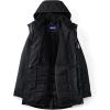 Lands’ End Men’s Waterproof Squall Parka(Black)