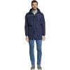Lands’ End Men’s Waterproof Squall Parka(Radiant Navy)