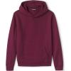 Lands’ End School Uniform Adult Hooded Pullover Sweatshirt(Burgundy)