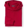 Lands’ End School Uniform Adult Hooded Pullover Sweatshirt(Red)