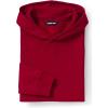 Lands’ End School Uniform Adult Hooded Pullover Sweatshirt(Red)