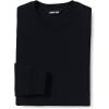 Lands’ End School Uniform Adult Long Sleeve Crewneck Sweatshirt(Black)