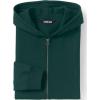 Lands’ End School Uniform Adult Zip Front Sweatshirt(Evergreen)