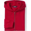 Lands’ End School Uniform Adult Zip Front Sweatshirt(Red)