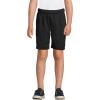 Lands’ End School Uniform Boys Mesh Gym Shorts(Black)