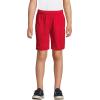 Lands’ End School Uniform Boys Mesh Gym Shorts(Red)